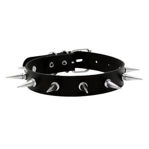 Coleira Chocker Com Spike