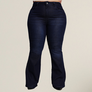 Calça Flare Feminina Jeans - 2424