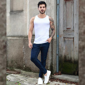 Calça Cropped Masculina Jeans - 2397
