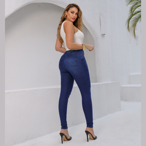 Calça Skinny Feminina Jeans - 2347