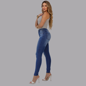 Calça Skinny Feminina Jeans - 2347