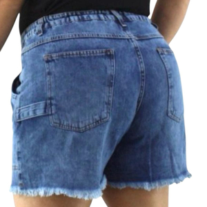 Shorts Feminino Plus Size Jeans - 2474