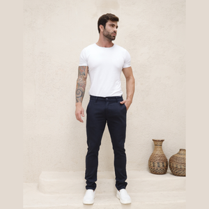 Calça Sarja Alfaiataria Masculina - 2719