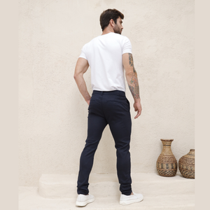 Calça Sarja Alfaiataria Masculina - 2719