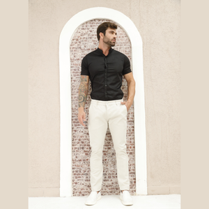 Calça Sarja Alfaiataria Masculina - 2719