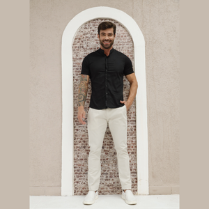 Calça Sarja Alfaiataria Masculina - 2719