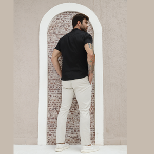 Calça Sarja Alfaiataria Masculina - 2719