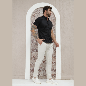 Calça Sarja Alfaiataria Masculina - 2719