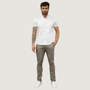 Calça Sarja Alfaiataria Masculina - 2719