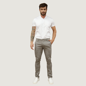 Calça Sarja Alfaiataria Masculina - 2719