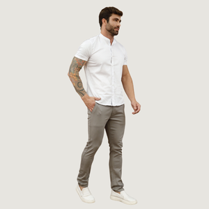 Calça Sarja Alfaiataria Masculina - 2719