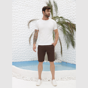 Bermuda Sarja Masculina bolso embutido - 2961