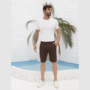 Bermuda Sarja Masculina bolso embutido - 2961