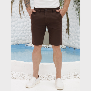 Bermuda Sarja Masculina bolso embutido - 2961