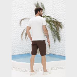 Bermuda Sarja Masculina bolso embutido - 2961