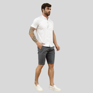 Bermuda Sarja Masculina bolso embutido - 2961