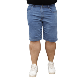 Bermuda Masculina Plus Size Jeans - 2813