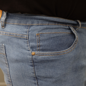 Bermuda Masculina Plus Size Jeans - 2813