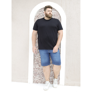 Bermuda Masculina Plus Size Jeans - 2813