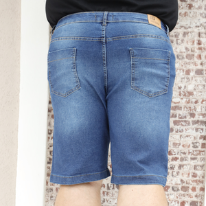 Bermuda Masculina Plus Size Jeans - 2813