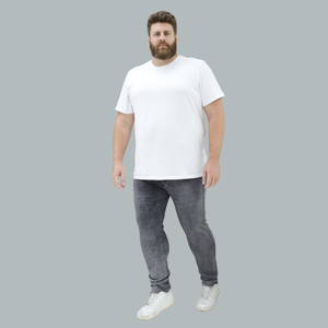 Calça Slim Masculina Plus Size Jeans - 2822