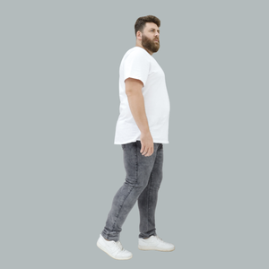 Calça Slim Masculina Plus Size Jeans - 2822