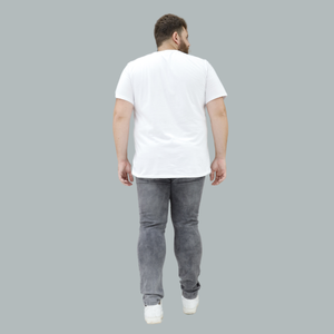 Calça Slim Masculina Plus Size Jeans - 2822