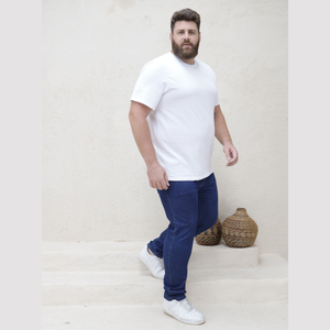 Calça Slim Masculina Plus Size Jeans - 2822