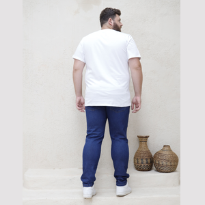 Calça Slim Masculina Plus Size Jeans - 2822