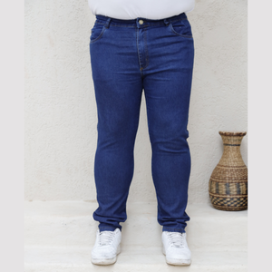 Calça Slim Masculina Plus Size Jeans - 2822