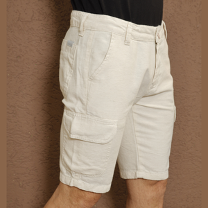 Bermuda Cargo Masculina Linho - 2924