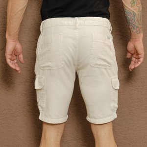 Bermuda Cargo Masculina Linho - 2924