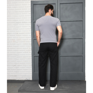 Calça Sarja Cargo Masculina - 3079