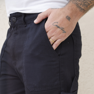 Calça Sarja Cargo Masculina - 3079