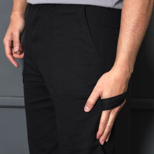 Calça Sarja Cargo Masculina - 3079