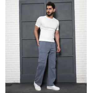 CALÇA CARGO MASCULINA jeans - 2745