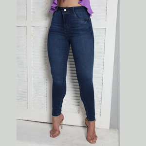 CALÇA SKINNY FEMININA JEANS - 2901