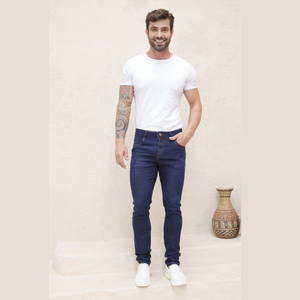Calça Reta Masculina Jeans - 2913