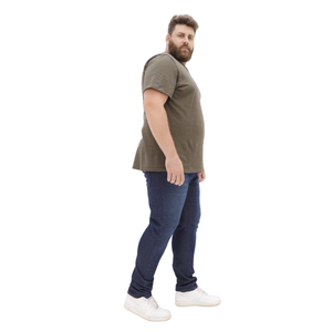 Calça Skinny Masculina Plus Size Jeans - 2440