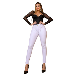 Calça Cigarrete Feminina jeans - 3248