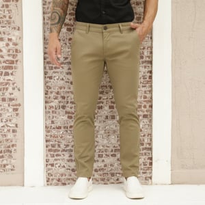 Calça Sarja Alfaiataria Masculina - 2719