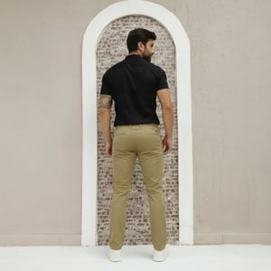 Calça Sarja Alfaiataria Masculina - 2719