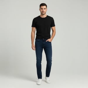 Calça Slim masculina Jeans - 3251