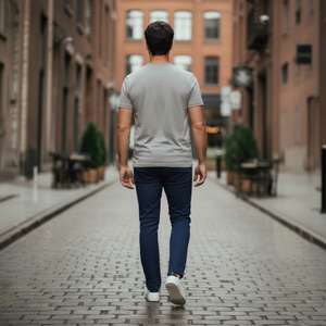 Calça Reta Masculina Jeans - 3153