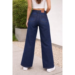 Calca Wide leg feminina Jeans - 3482