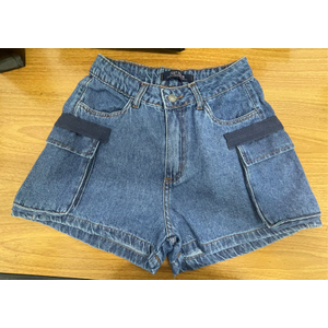 Shorts Cargo Feminino jeans - 3245
