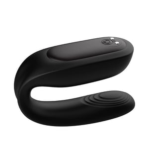 Massageador De Casal Com Controle Remoto Preto Baud - S- Hande