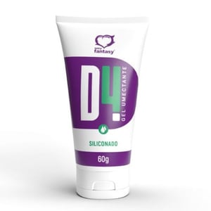 D4 Gel Lubrificante Siliconado 60g Sexy Fantasy