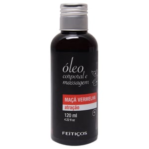 Óleo De Massagem Maça Vermelha 120 Ml