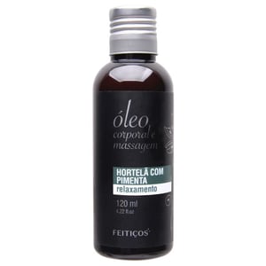 Óleo De Massagem Hortelã Com Pimenta 120 Ml